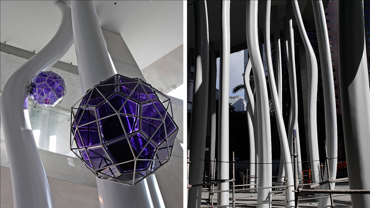 Säulenatrium Singapur