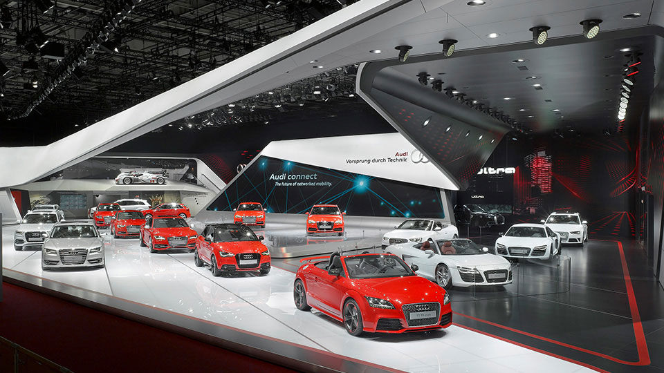 Audi Messestand