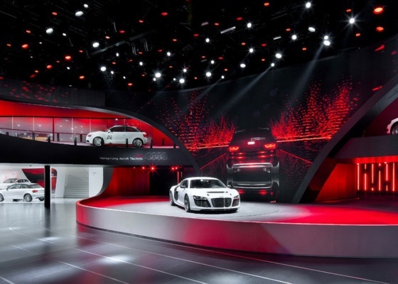 Audi Messestand Audi Messestand