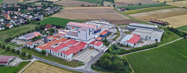 Die Georg Ackermann GmbH - Luftaufnahme in den 2020ern Die Georg Ackermann GmbH - Luftaufnahme in den 2020ern