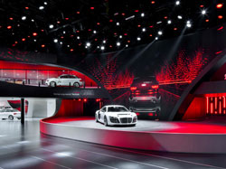 Audi trade fair stand