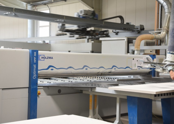 Holzma - liegende Plattensäge Holzma - liegende Plattensäge