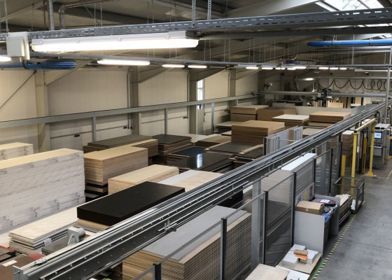 Plattenlager TLF 410 Plattenlager TLF 410